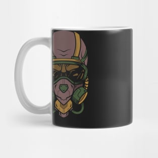 Respirator Skull Mug